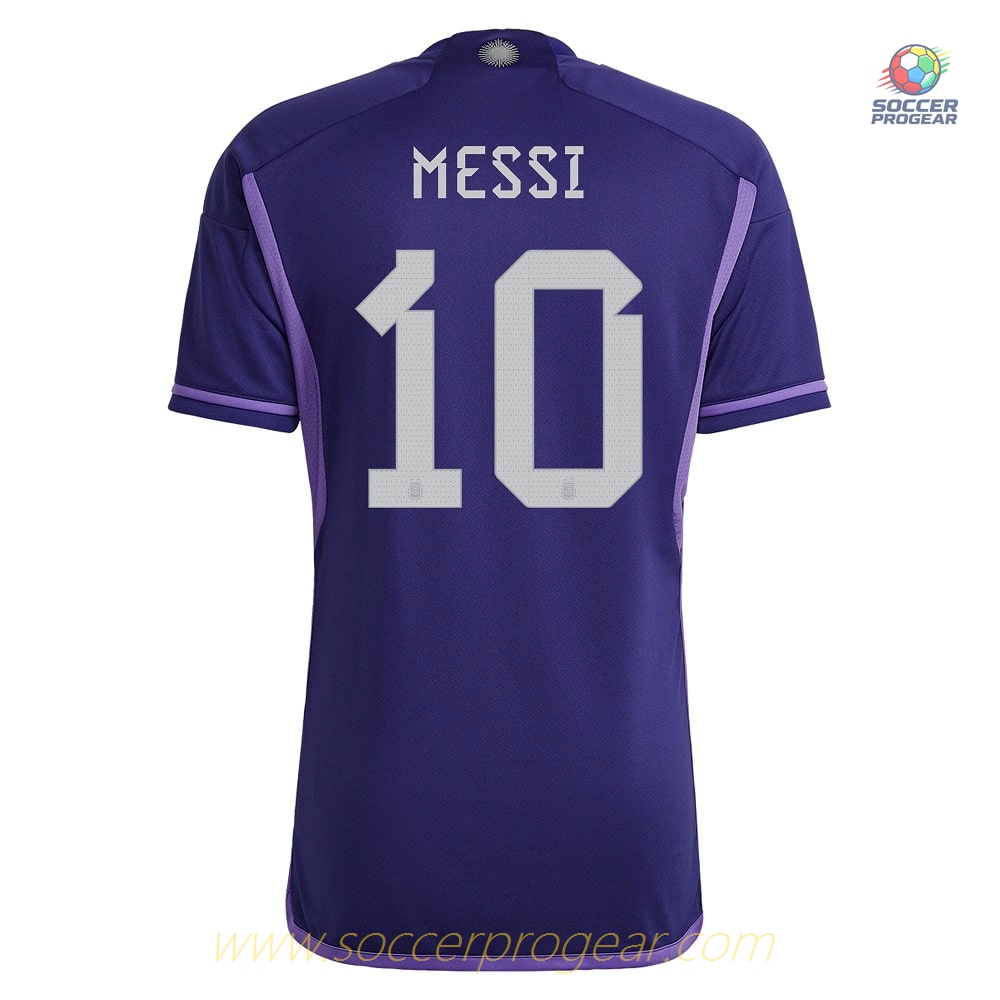 ARGENTINA Replica AWAY SHIRT WORLD CUP 2022 MESSI
