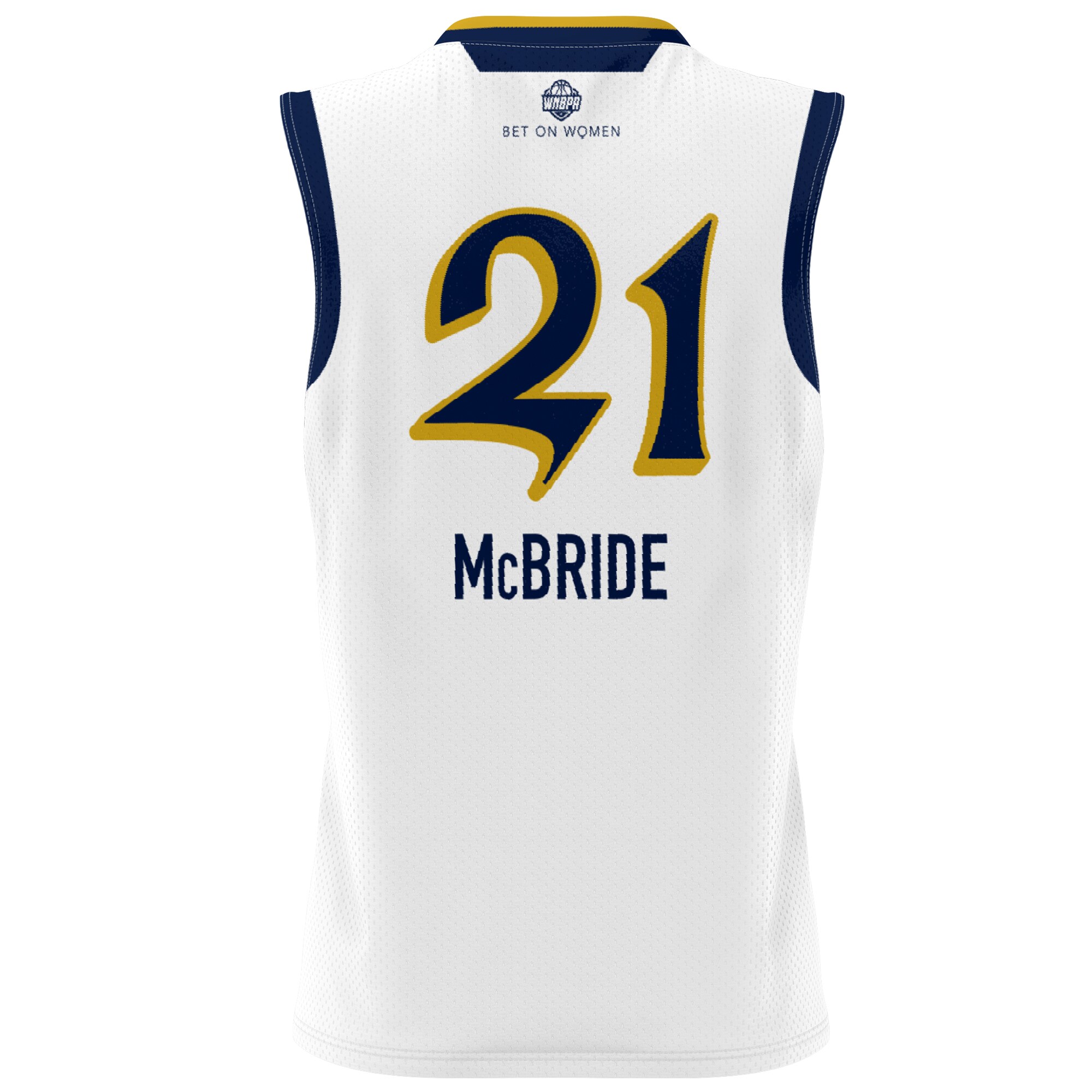 [NJP] Kayla McBride Notre Dame Fighting Irish GameDay Greats Youth Lightweight Basketball Alumni Jersey - White