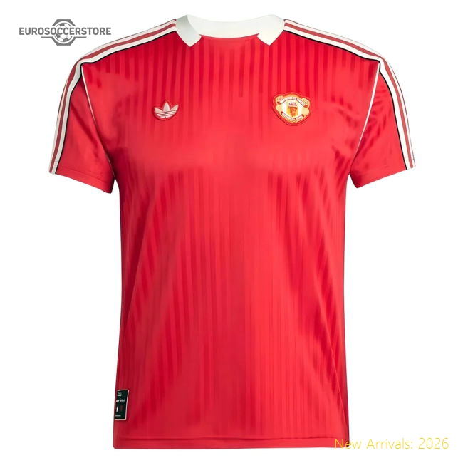 Official Manchester United Terrace Icons Shirt (red) - Premium