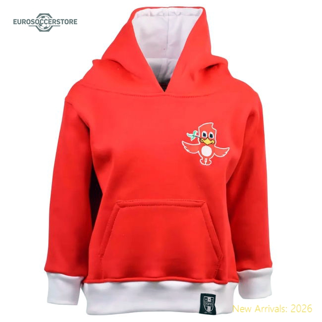 Kids Liverpool Hoodie - Red/White