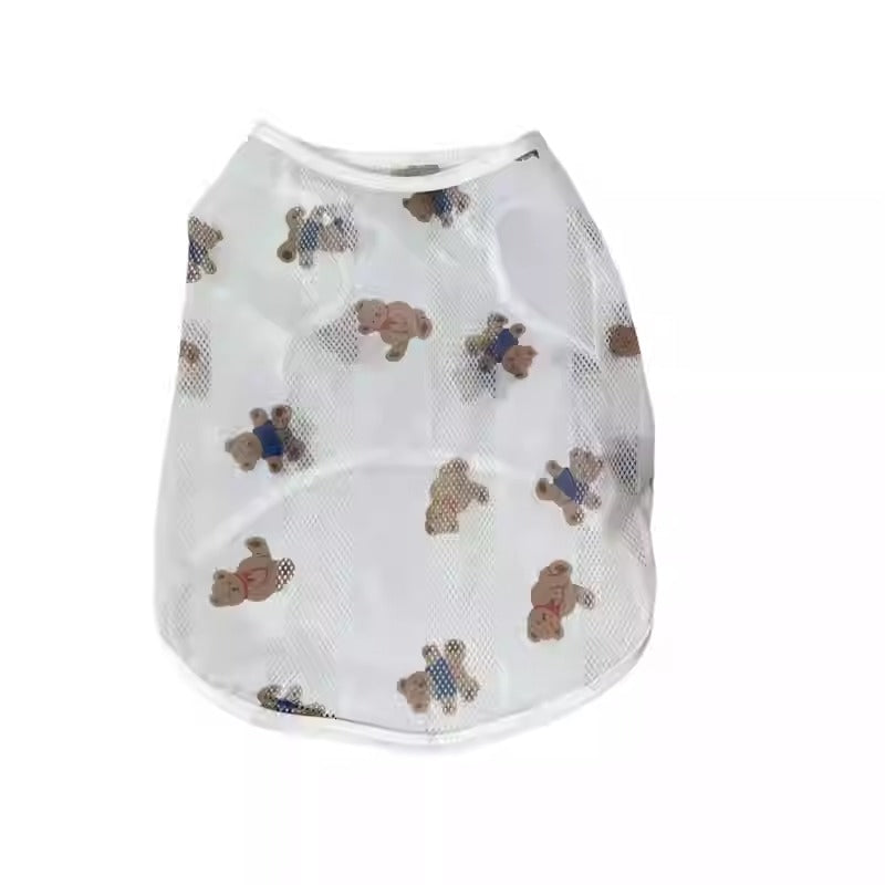 French Bulldog Tailvent Frenchie Summer Mesh Vest – Breathable Sun