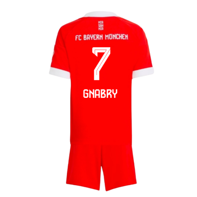 Gnabry 7 Bayern Munich A Team Top Tier Home Pro Shirt