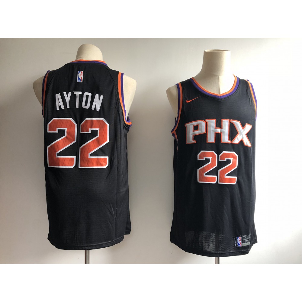 Collector's Item Professional Men's PHX #22 Deandre Black Basketball Jersey