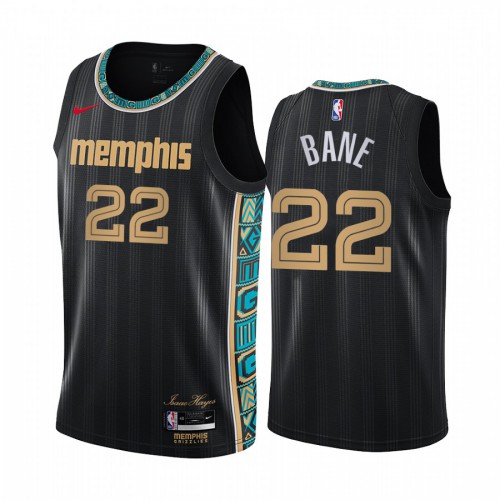 Premium MEM NBA Swingman Jersey #22 Desmond Bane 2020 City - Black