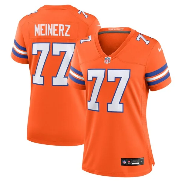 None Quinn Meinerz Game Jersey - Orange | NFL Player Jersey | NFL Foot