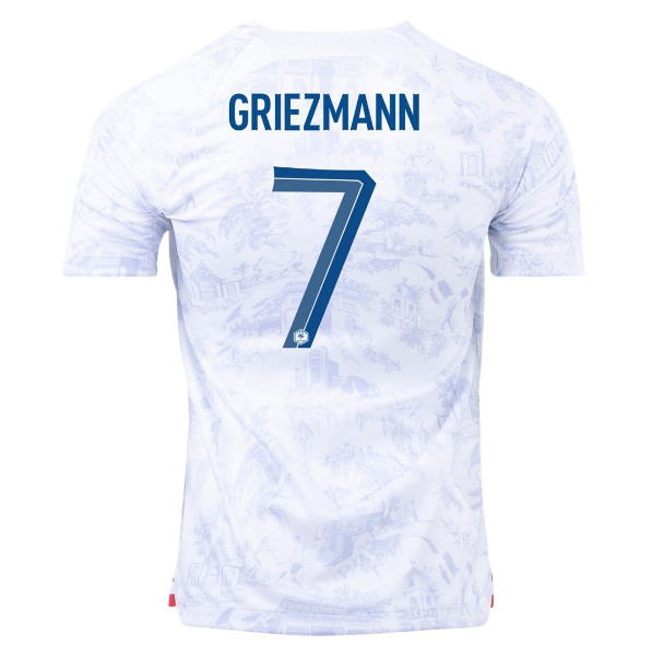 Premium Quality World Cup 2022 France Away GRIEZMANN Soccer Jersey
