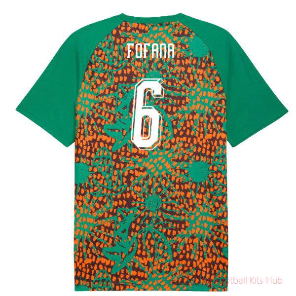 [FPG] 2026/27 Ivory Coast Warm Up Jersey (Sport Green) (Fofana 6)