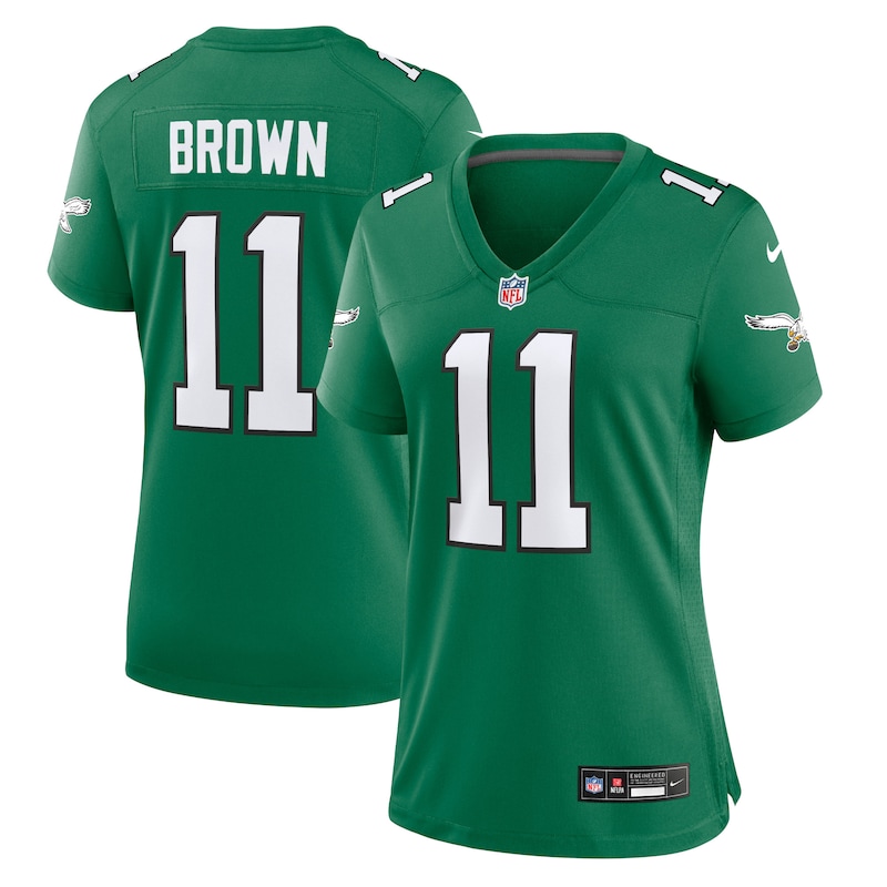 None A.J. Brown PHI Eagles Victory Premium Material Jersey Game Day We