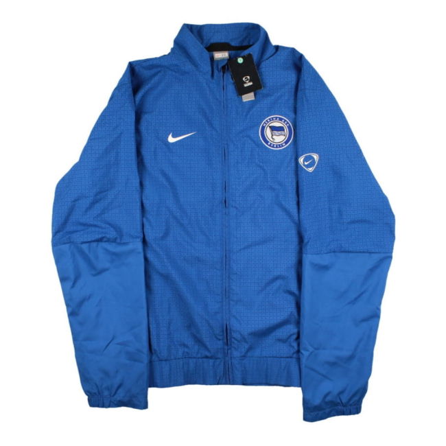 2008-2009 Hertha Berlin Tracksuit Jacket (Blue) | Performance