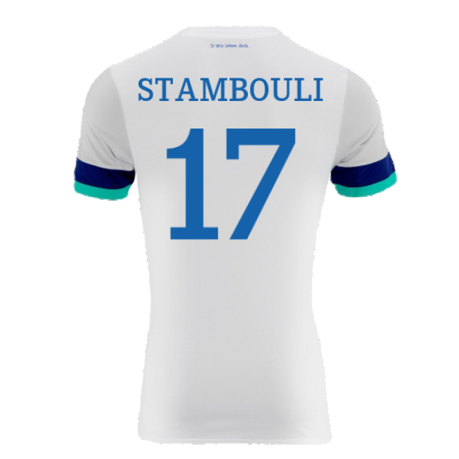 Fan Gear Football Away Shirt Mint L Stambouli #17 Elite Performanc...