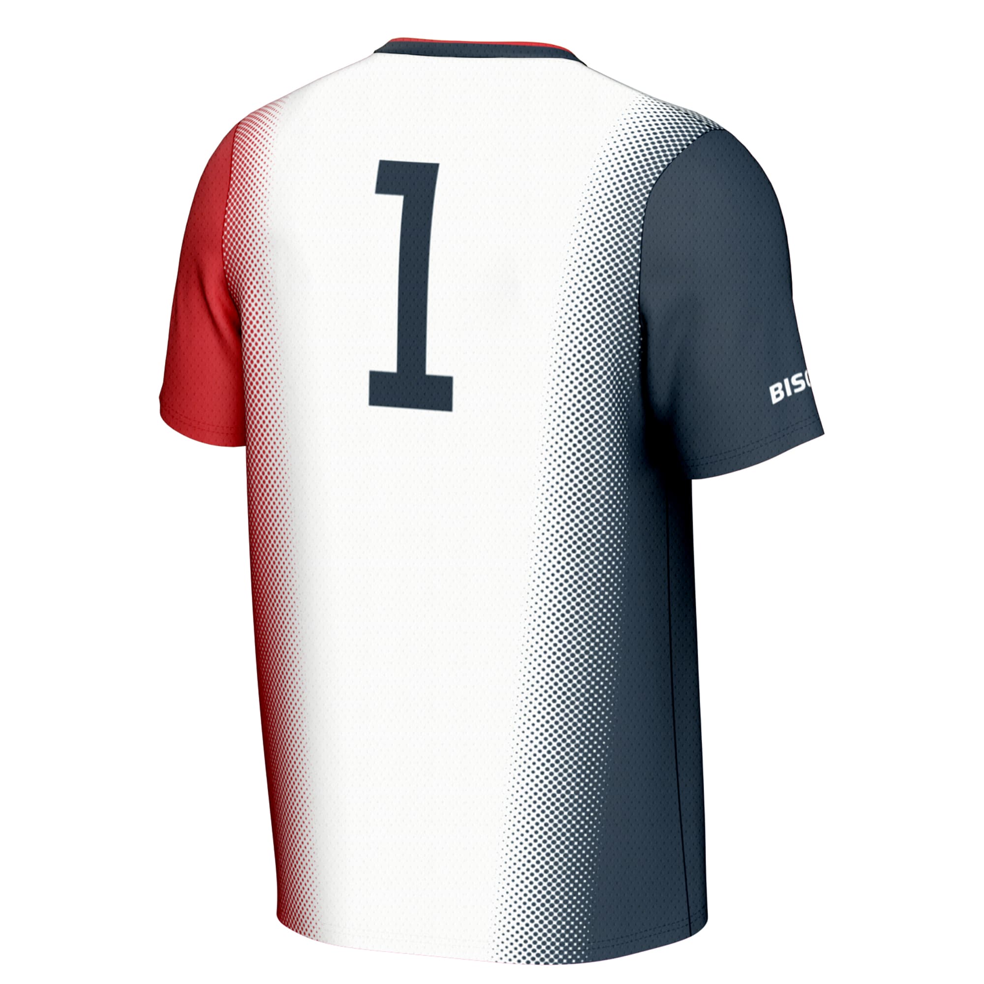 [LK] Howard Bison GameDay Greats Youth Lightweight Collegiate Soccer Fashion Jersey - White