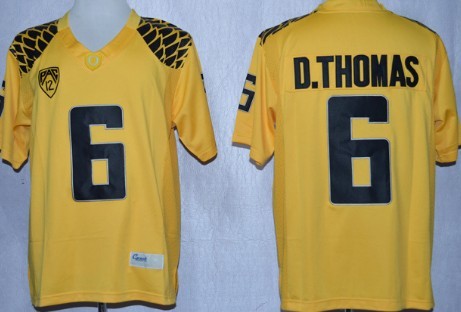 Men's None None #6 home jersey Yellow 2013 comfortable Jersey