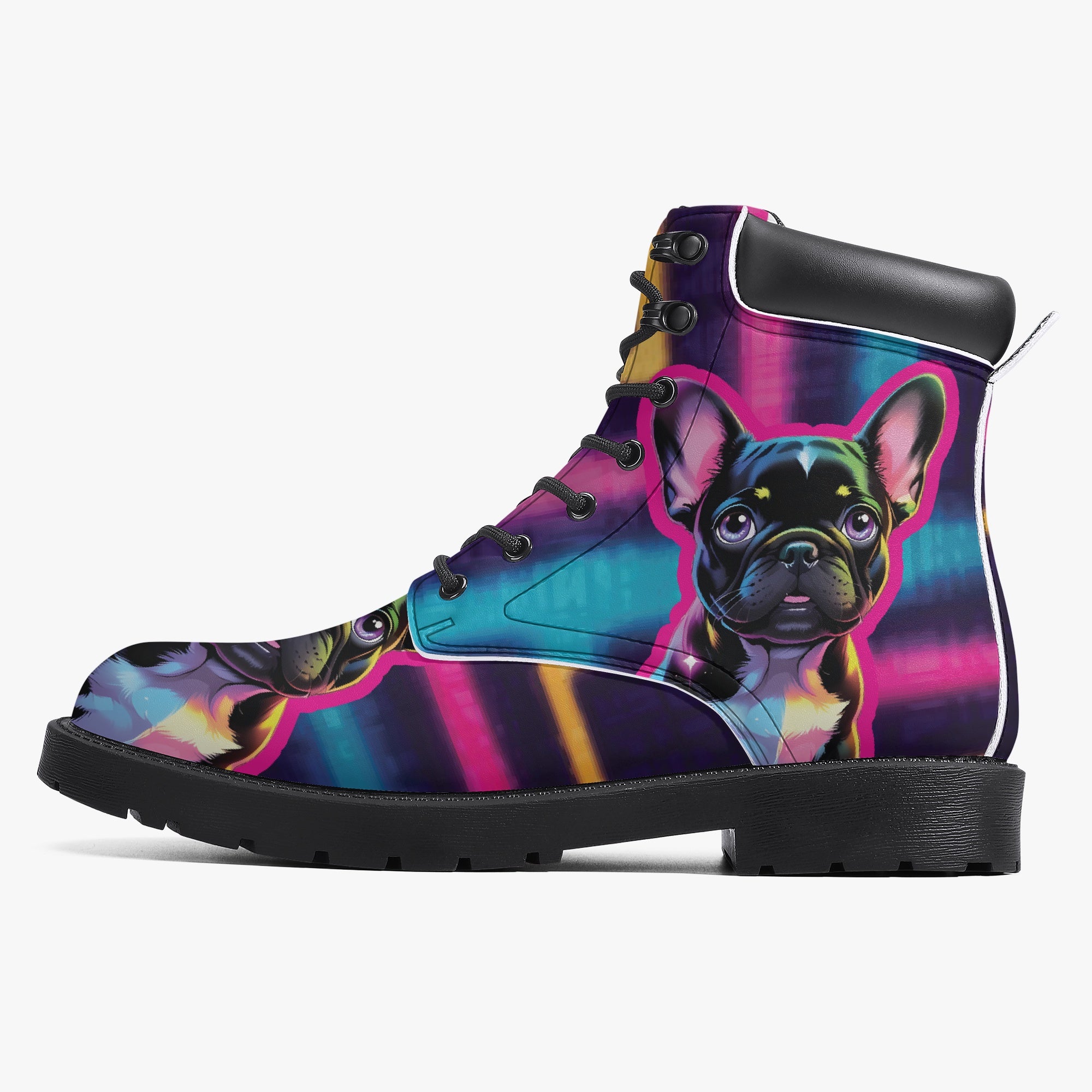 Adrienne - Trendy Casual Leather Boot Pet Owner Apparel | Trendy Style