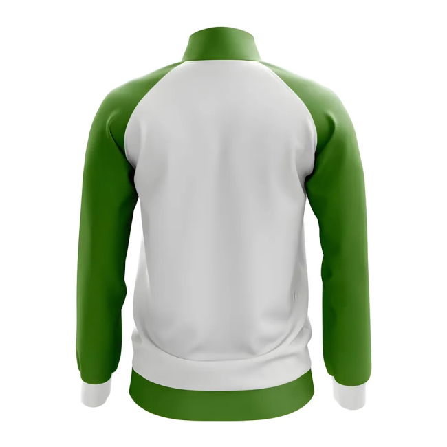 Equatorial Guinea Concept Football Track Jacket (White) - Kids