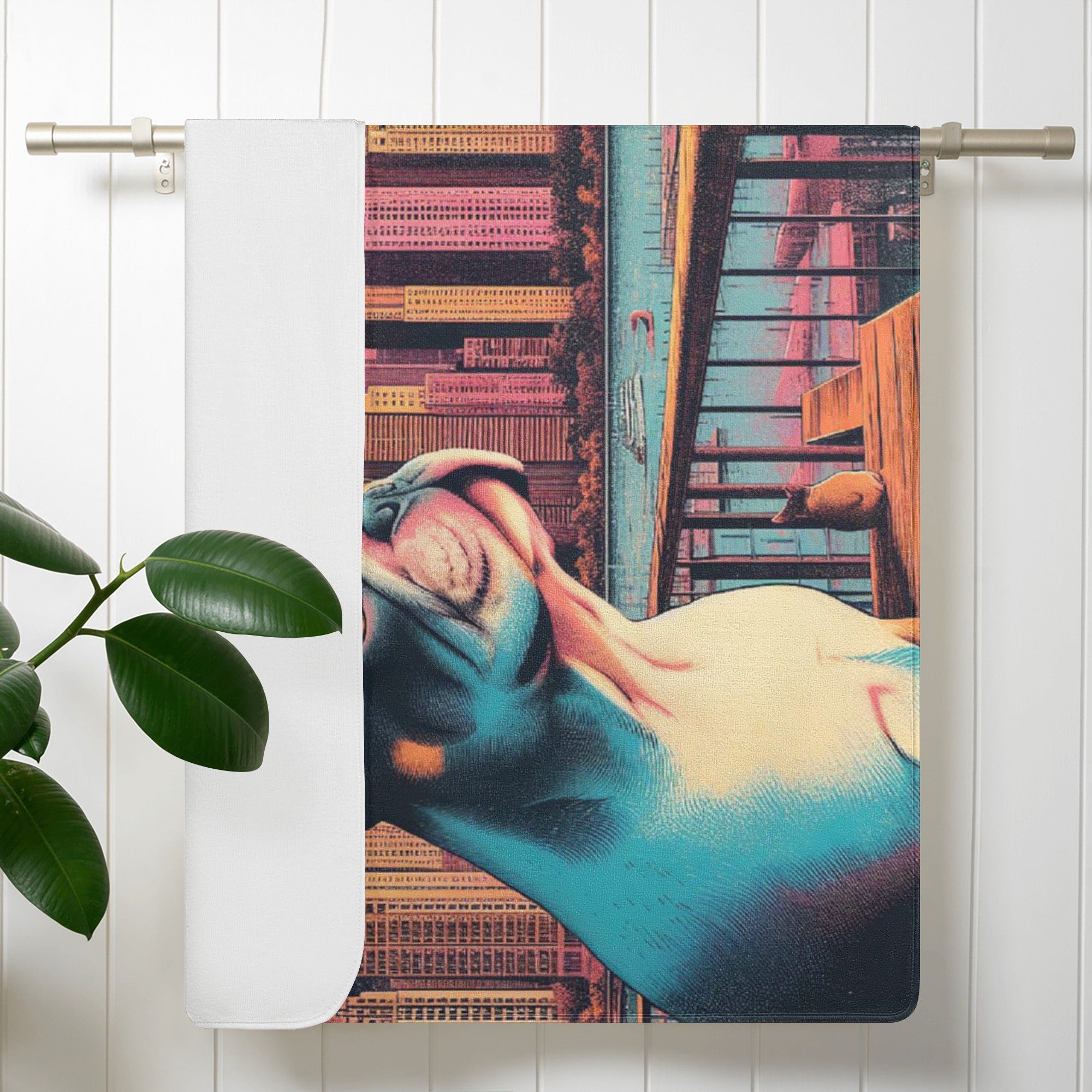 Minimal-Aesthetic Durable Molly - Bath Towel for Casual Outings