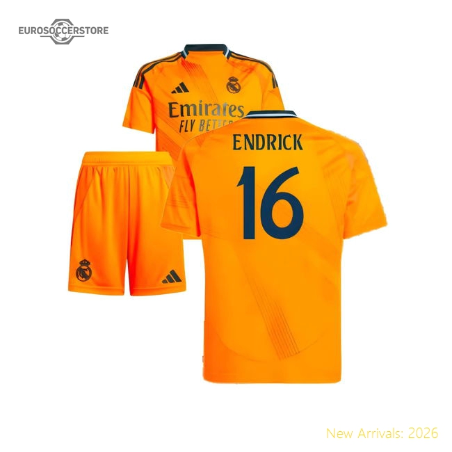 Match-ready Away Real Madrid Endrick Jersey 2024-2025 Comfortable