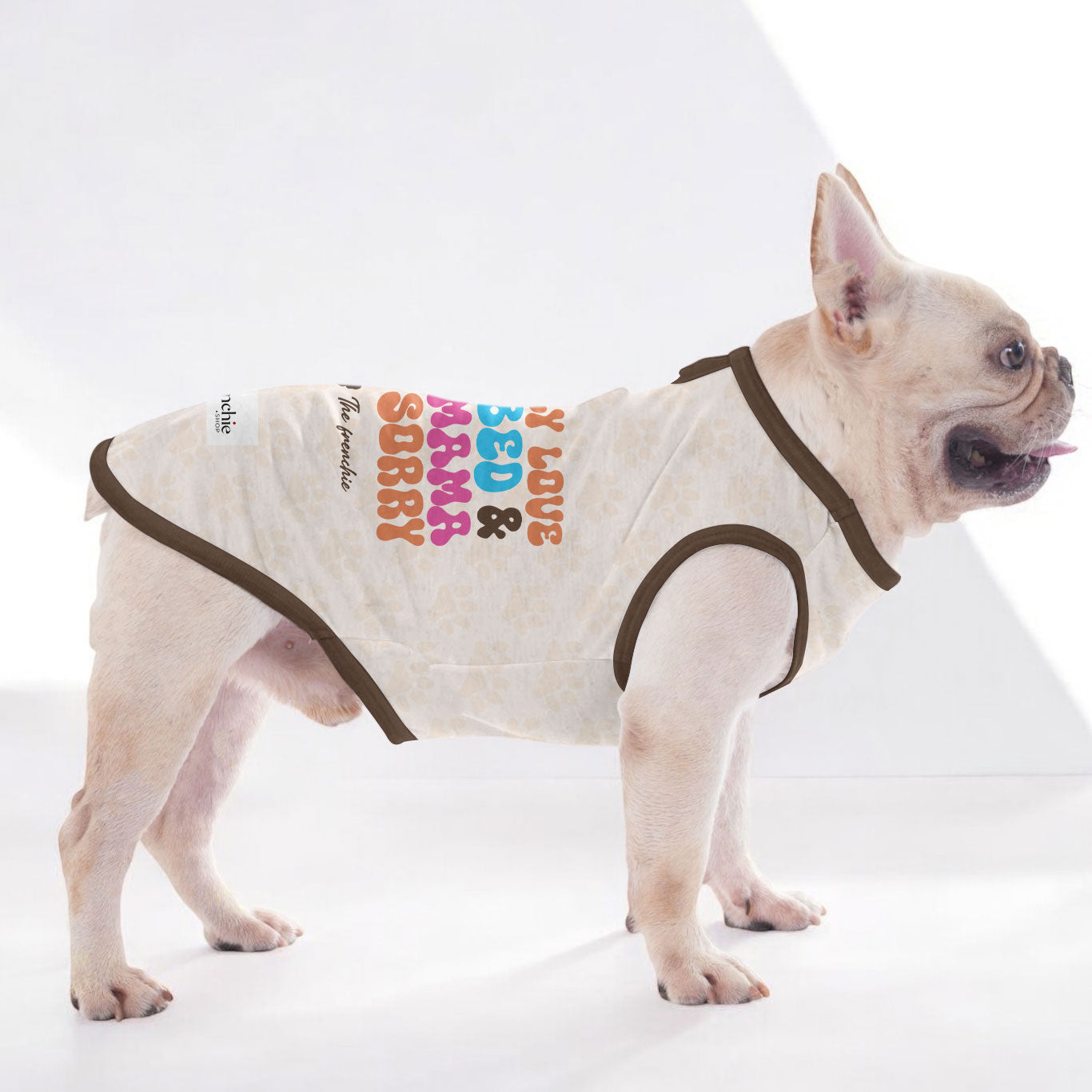 - Trendy Shirt For Frenchies - Frenchie Shop Original Pet Owner Apparel