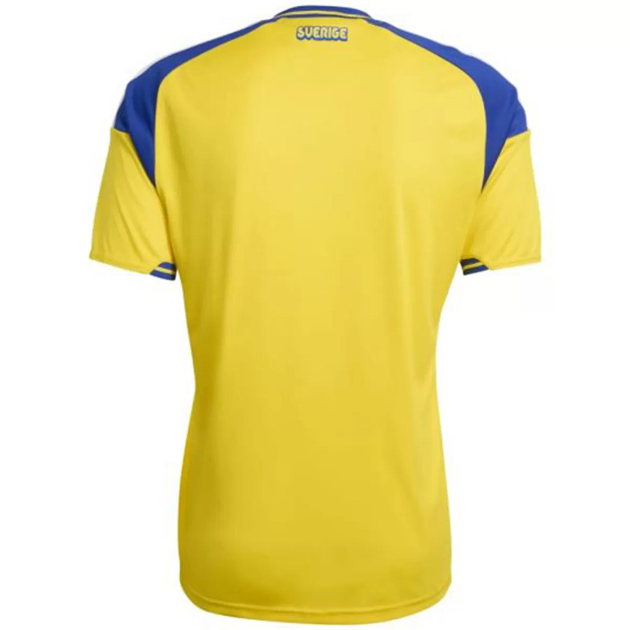 Moisture Wicking Sweden Home Football Shirt World Cup 2026