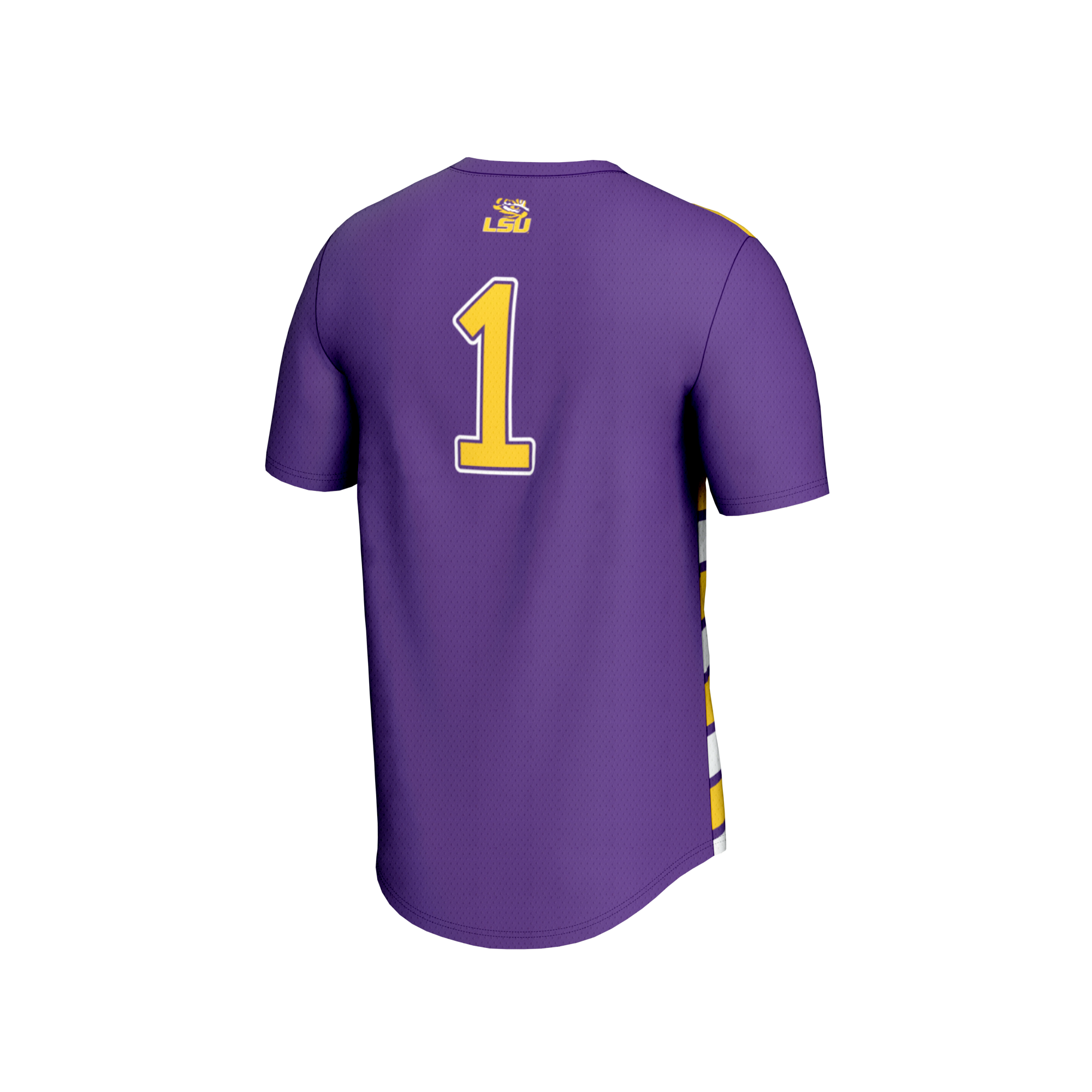 [NJP] LSU Tigers GameDay Greats Lightweight Soccer Fashion Jersey - Purple