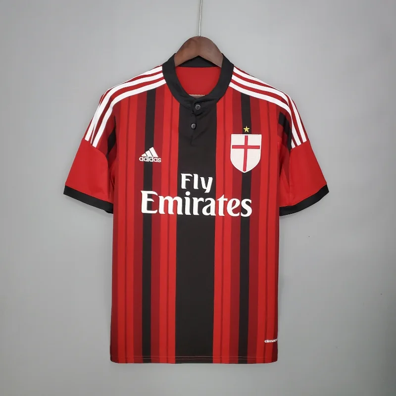 2014-2015 AC Milan Jersey retro kit