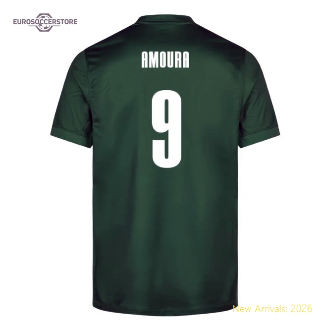 2025-2026 VFL Wolfsburg Home Shirt (Kids) (Amoura 9)