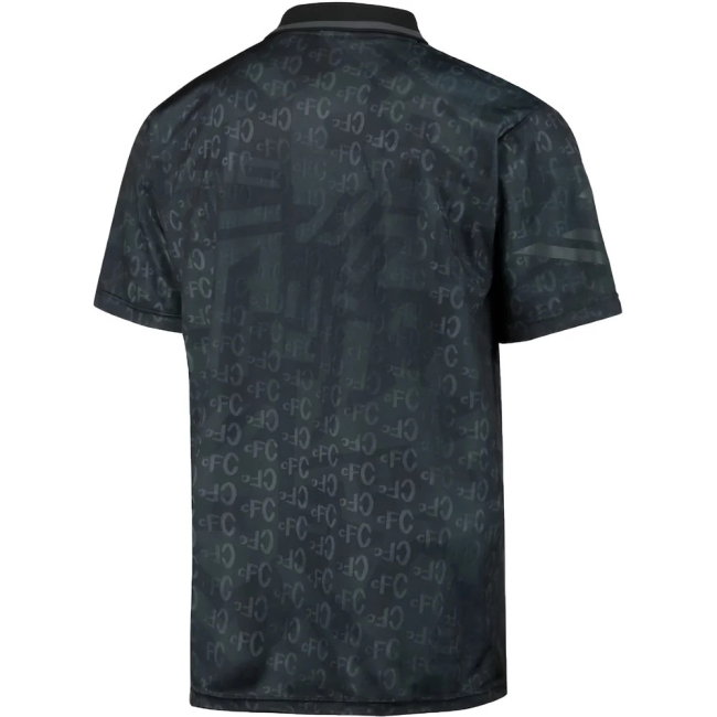 Chelsea 1992 Black Out Retro Football Shirt