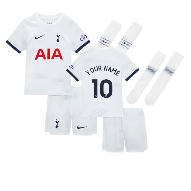 2023-2024 Tottenham Home Iconic UV Protection Vintage Jersey Your#899