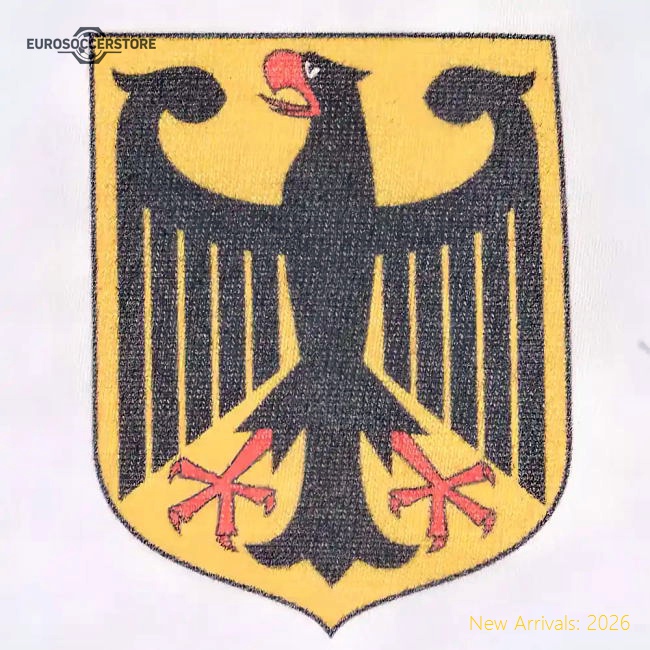 Kids West Germany 12th Man - White/Black Ringer