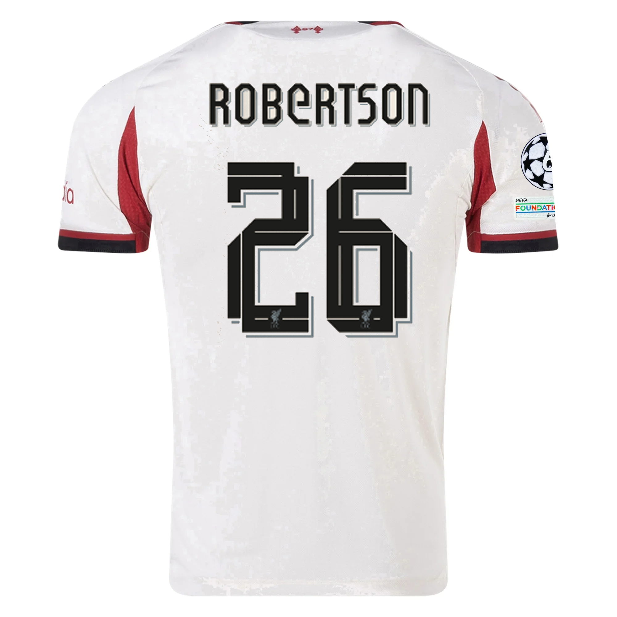 Liverpool Robertson 2025-2026 UCL Away Jersey – Authentic Shirt