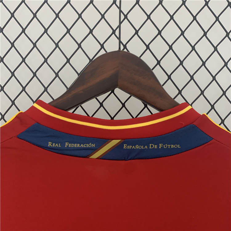 High Quality Authentic Quick Dry Spain 2012 Home Retro Shirt