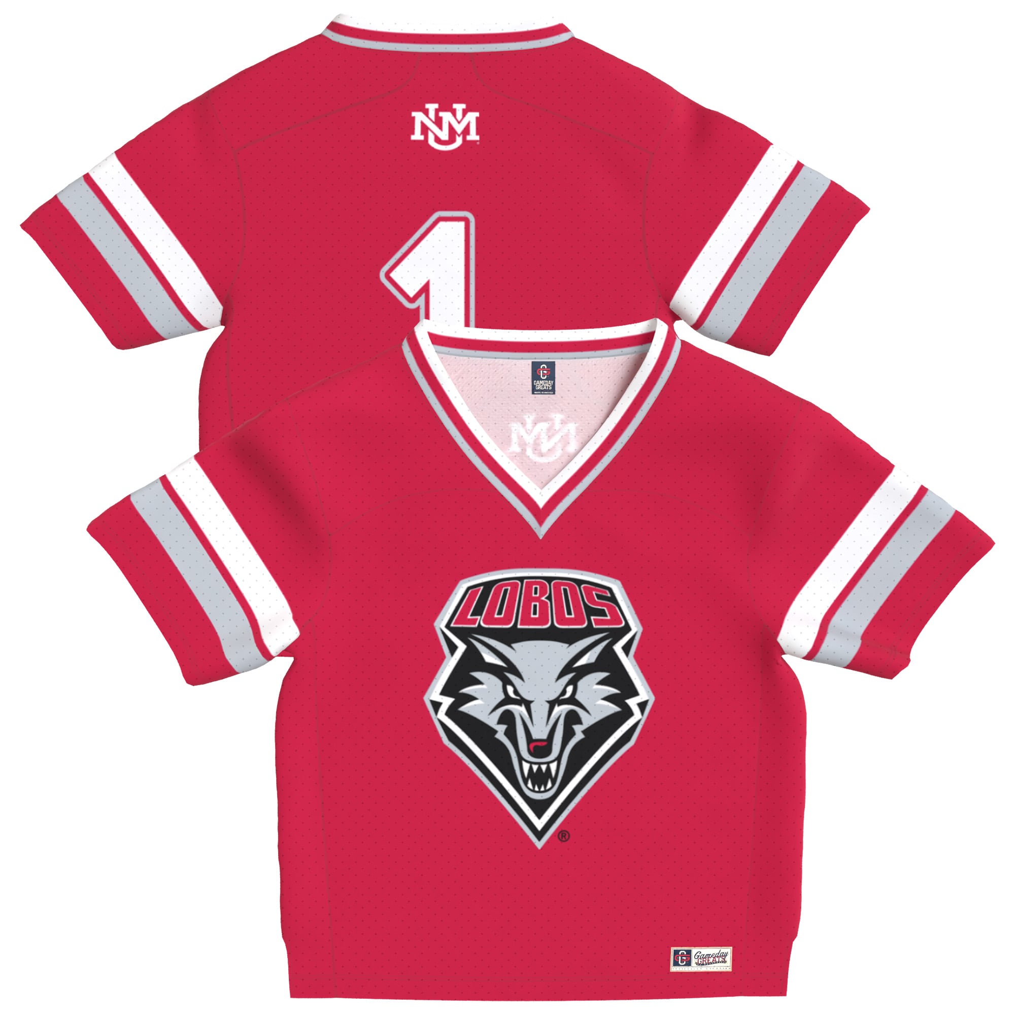 Infant Cherry New Mexico Lobos Lightweight Collegiate Football Fashion Jersey