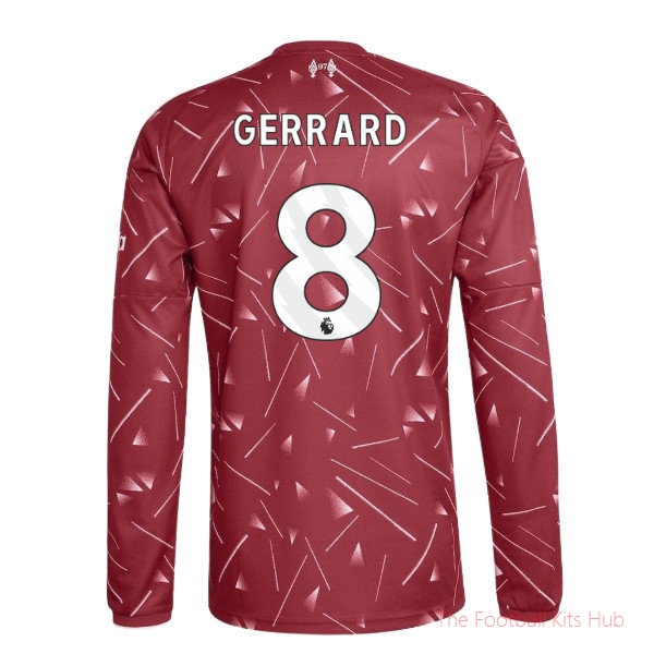 [EFKS] 2026-2027 Liverpool Long Sleeve Home Shirt Kids Gerrard 8