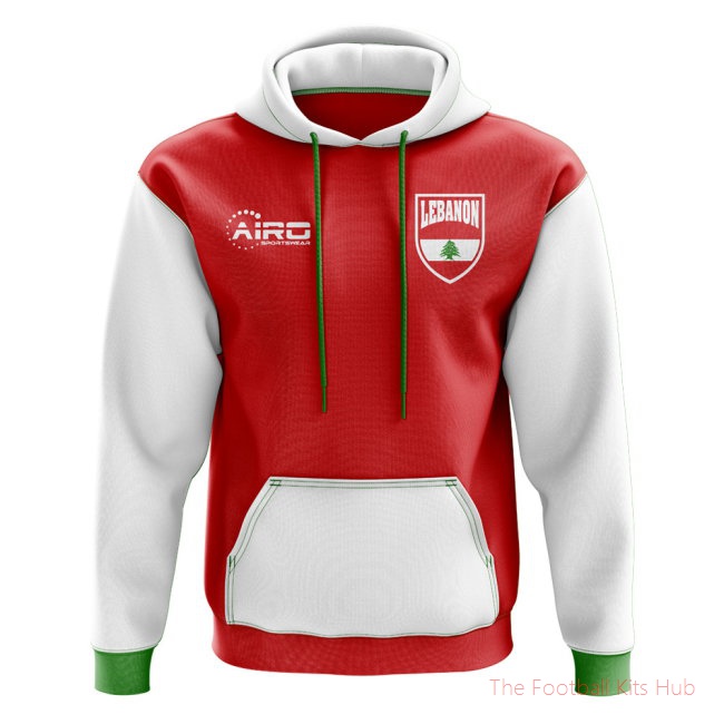 Lebanon Concept Country Football Hoody (Red)