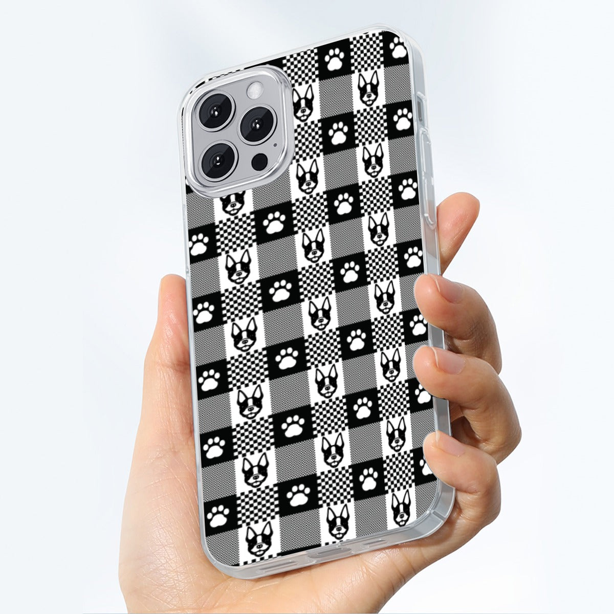 Lifestyle-Driven Charlie - Iphone Case For Boston Terrier Lovers for Dog