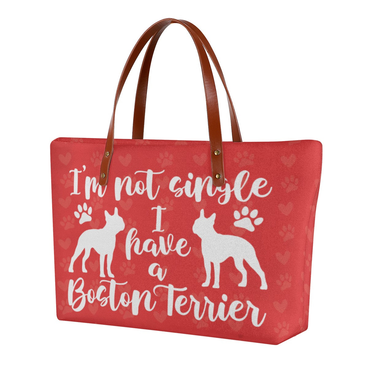 Women's Tote Bag For Boston Terrier Lovers Winter Wear | Breed-optimized