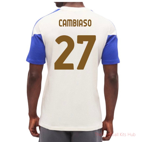 [EFKS] 2026-2027 Juventus Training Tee Chalk White Cambiaso 27