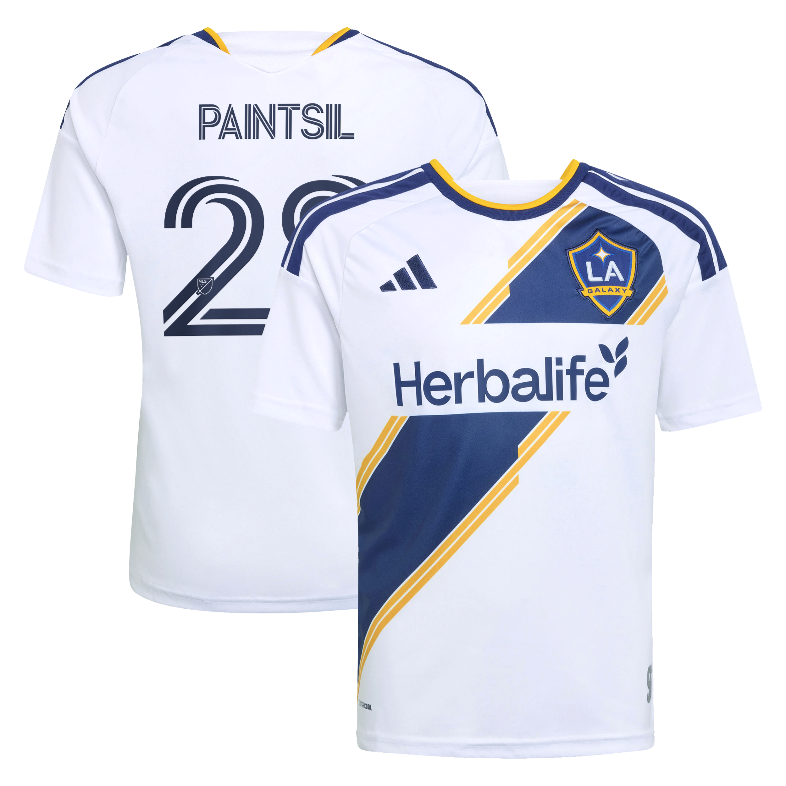 [LK] Joseph Paintsil LA Galaxy Youth 2026 The VeloCITY Kit Replica Jersey - White