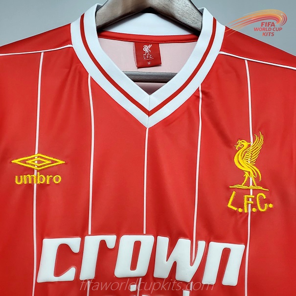 81-84 season Liverpool Home Game Soccer Uniform