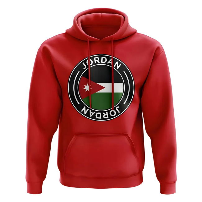 Limited-Edition Jordan Football Badge Hoodie (Red) Elite