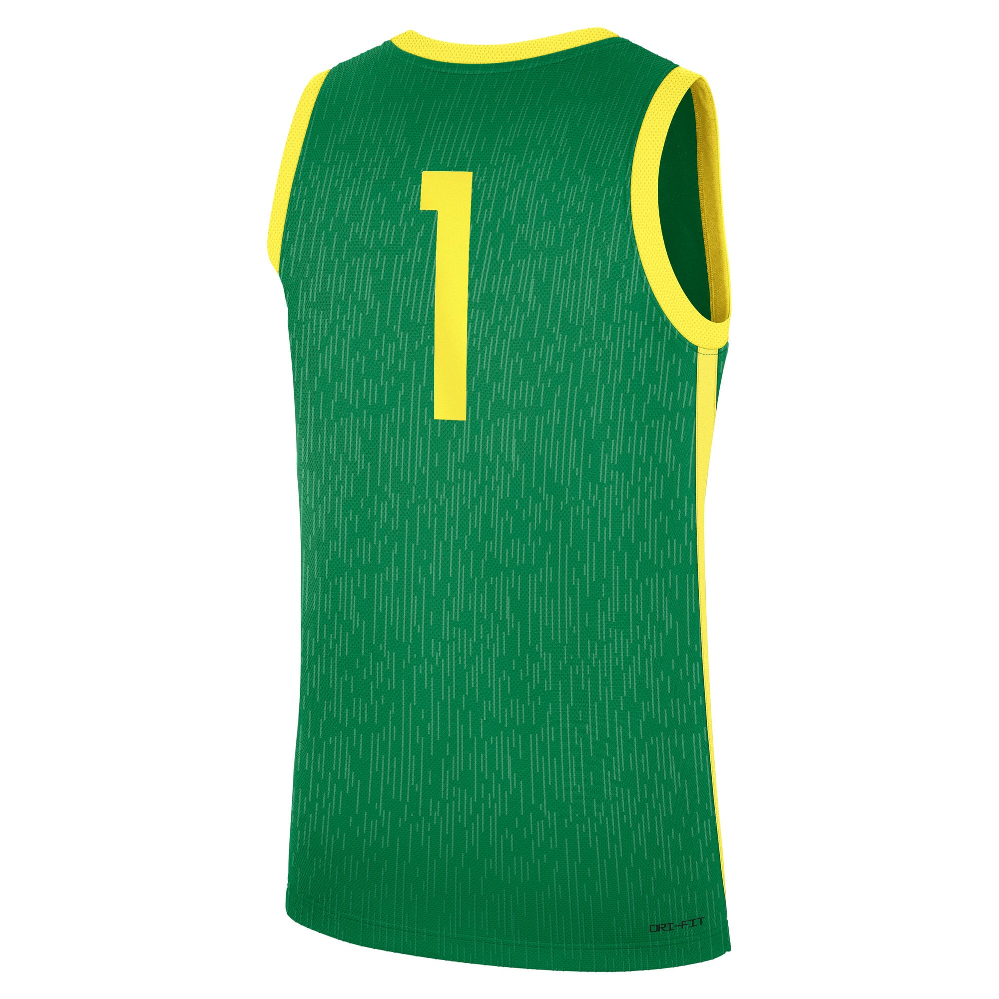 [NJP] Oregon Ducks Road Replica Basketball Jersey - Green