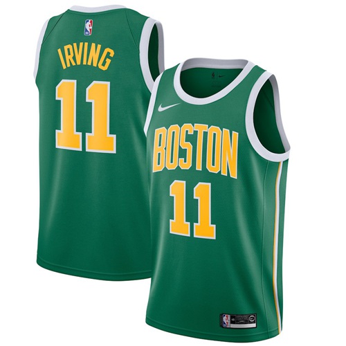 Boston Celtics Kyrie Official Licensed Authentic Jersey #11 Performanc