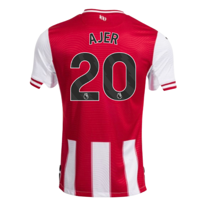 2025-2026 Brentford Home Shirt Ajer 20 In Multiple Youth Sizes