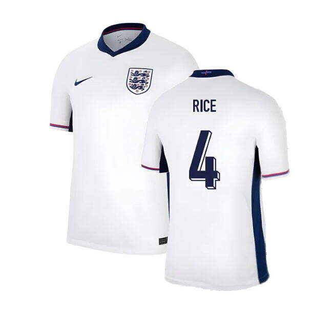 Exquisite 2024-2025 England Home Shirt (Rice 4) Discount Campaign