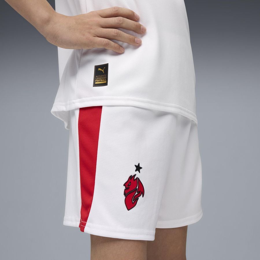Milan Away Shorts 2025/26 Kids Adidas National Team Wear