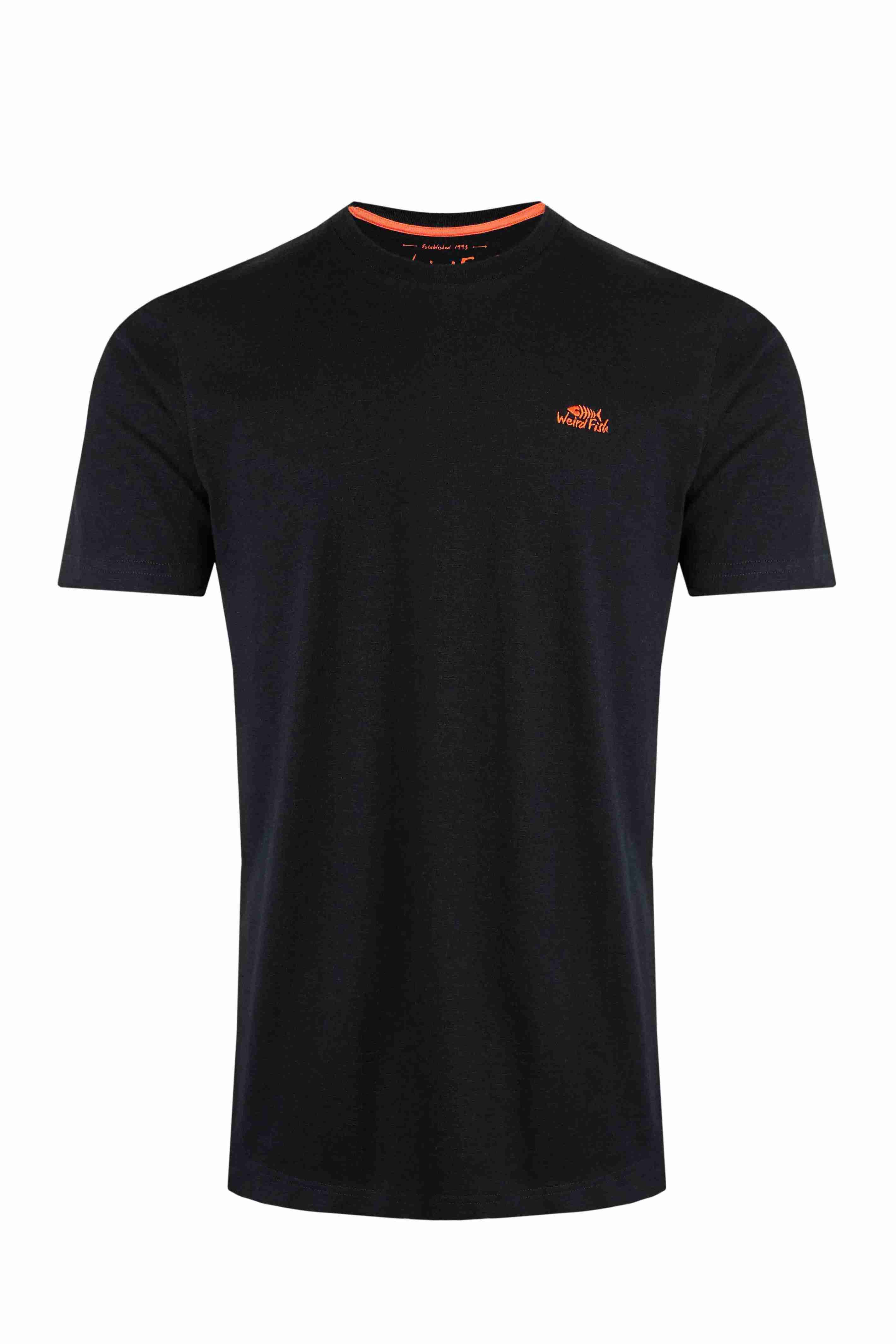 Fished Branded T-Shirt Black