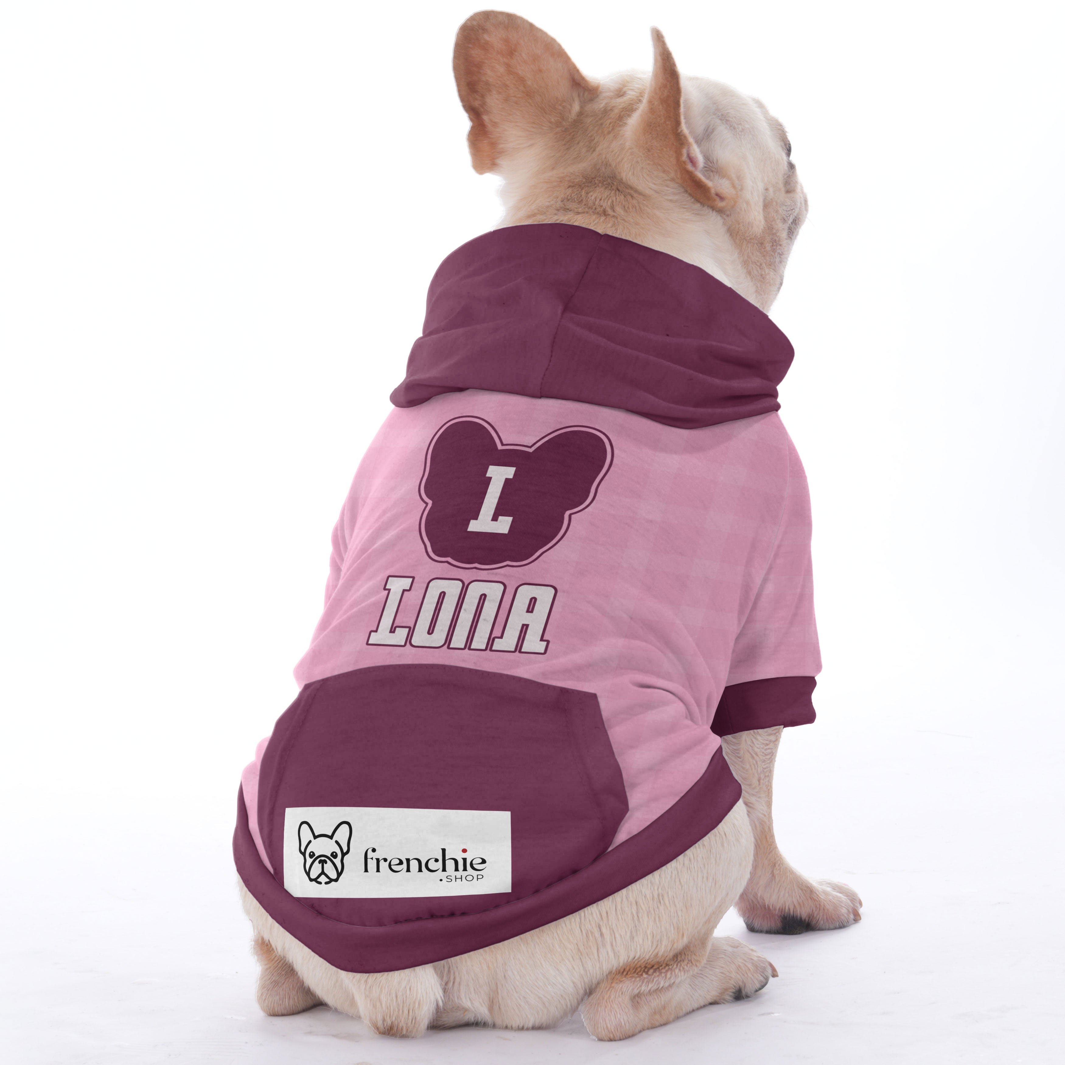 French Bulldog Custom French Bulldog Hoodies With Your Frenchie's Name