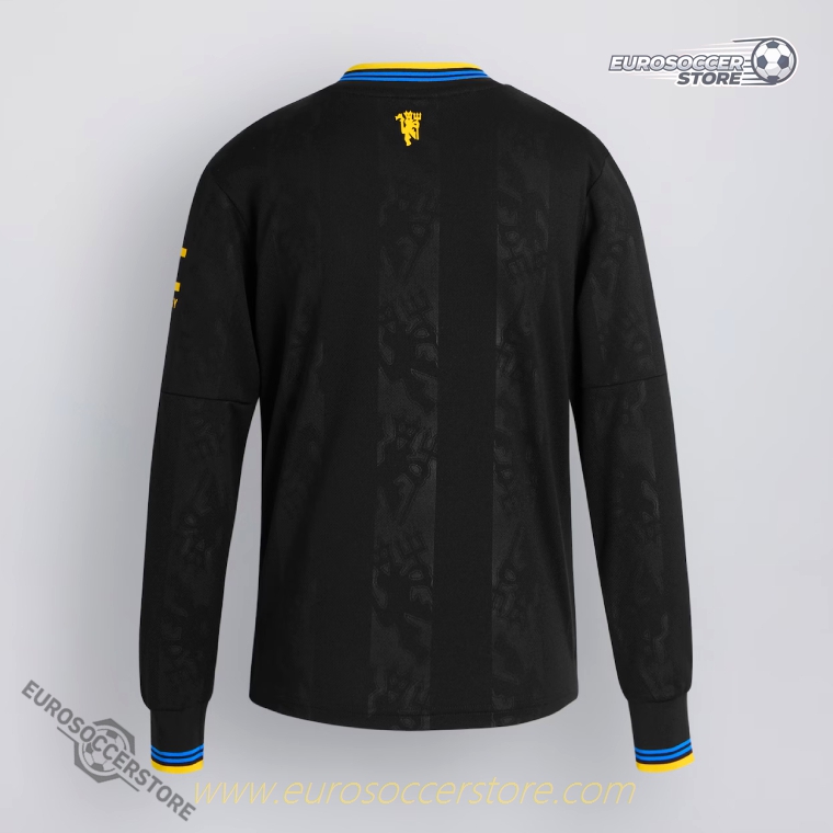 Manchester United Third Long Sleeve Football Jersey for the 25-26 Season