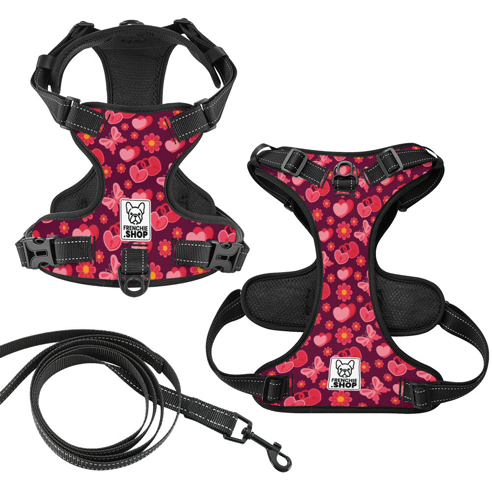 Comfort-Optimized Jacqueline - No-pull French Bulldog Dog Harness for...