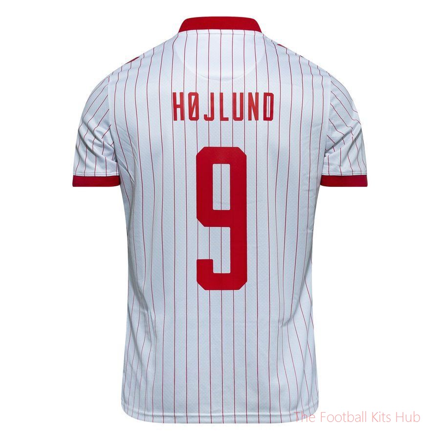 Denmark Away Shirt 2026/27 HØJLUND 9