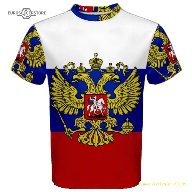 Russia 2018 Home Jersey Shirt Football Fan Apparel